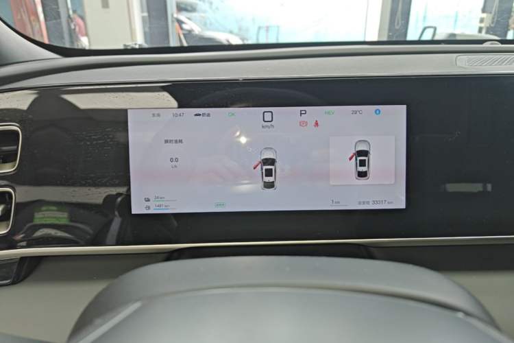 Used BYD Qin L 2025 DM-i Smart Drive 80KM Leading Model Instrument Cluster