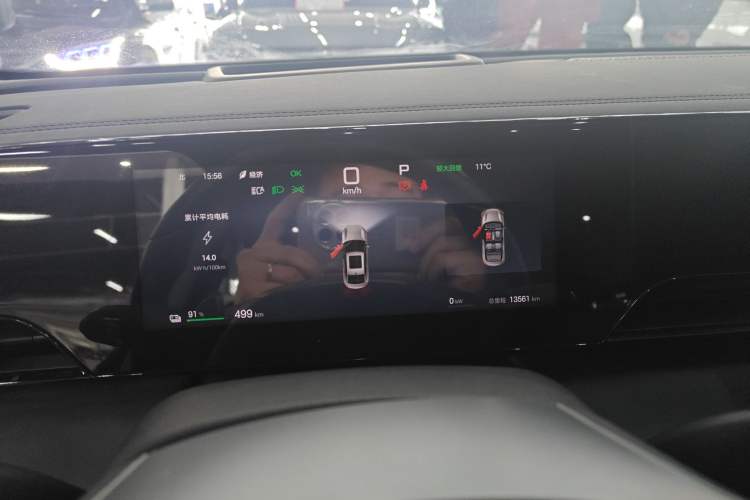 Used BYD Qin L 2025 EV 545KM Excellence Edition Instrument Cluster