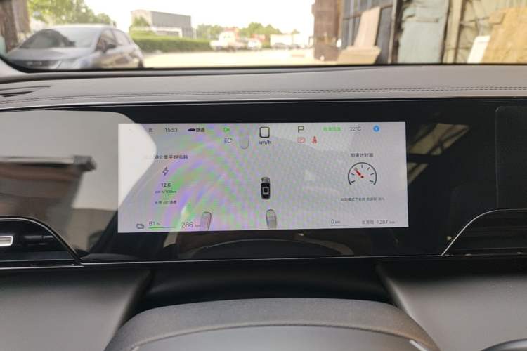 Used BYD Qin L 2025 EV 470KM Leading Edition Instrument Cluster