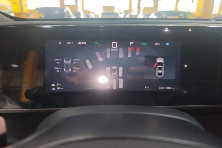 Used BYD Qin L 2025 DM-i Smart Drive 120KM Leading Model Instrument Cluster
