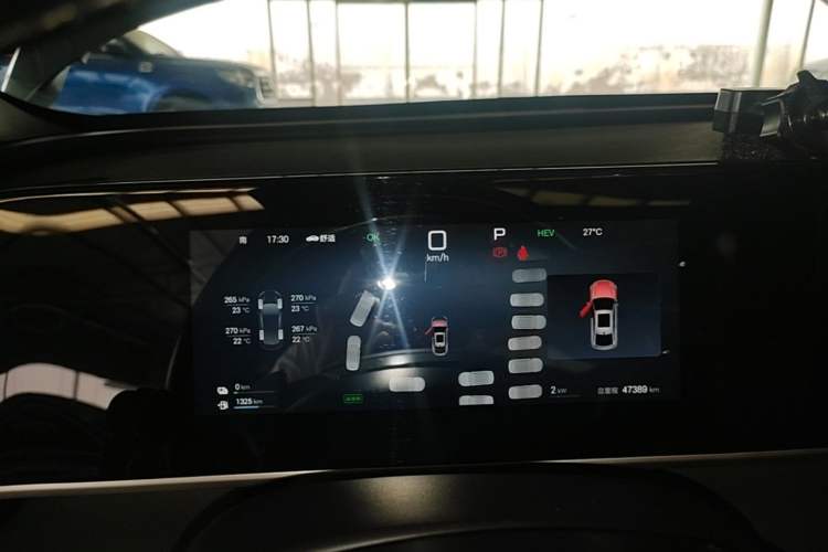 Used BYD Qin L 2025 DM-i Smart Drive 120KM Superior Model Instrument Cluster