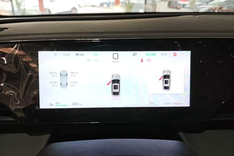 Used BYD Qin L 2025 EV 545KM Beyond Version Instrument Cluster