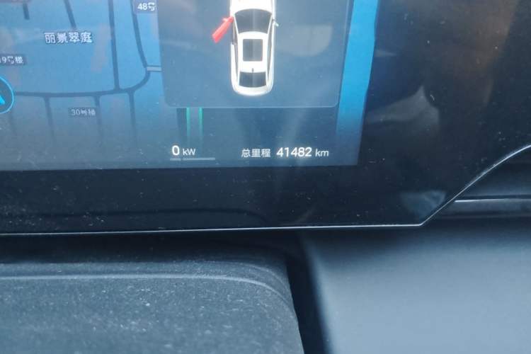 Used BYD Qin L 2025 EV 545KM Excellence Edition Odometer Close Up