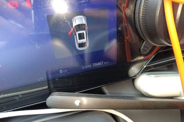 Used BYD Qin L 2025 EV 545KM Beyond Version Odometer Close Up