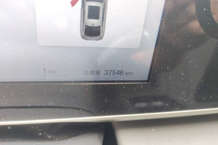 Used BYD Qin L 2025 DM-i Smart Drive 80KM Leading Model Odometer Close Up