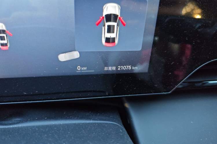 Used BYD Qin L 2025 EV 470KM Leading Edition Odometer Close Up