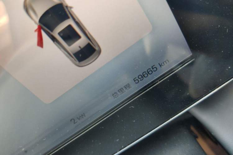 Used BYD Qin L 2025 EV 545KM Beyond Version Odometer Close Up
