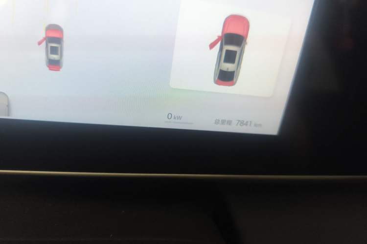 Used BYD Qin L 2025 DM-i Smart Drive 80KM Leading Model Odometer Close Up