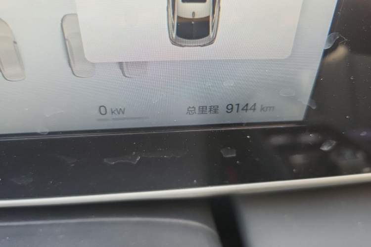 Used BYD Qin L 2025 DM-i Smart Drive 80KM Leading Model Odometer Close Up