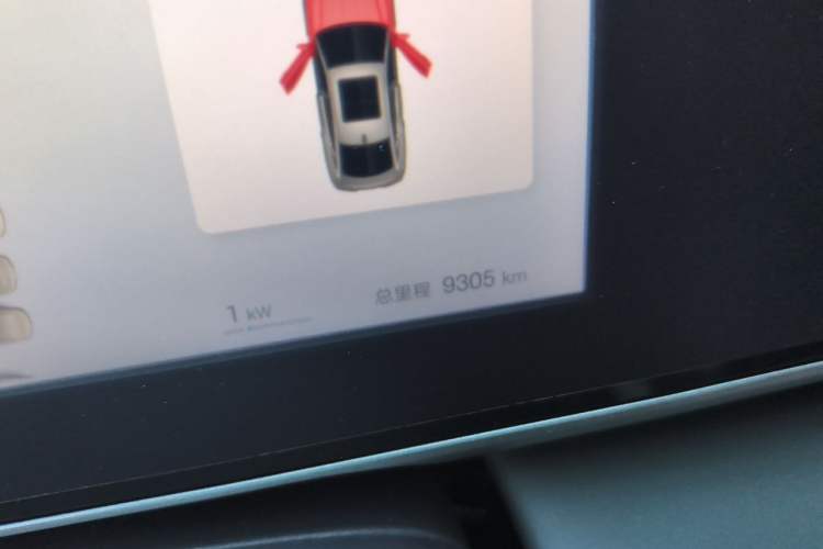 Used BYD Qin L 2025 DM-i Smart Drive 80KM Leading Model Odometer Close Up
