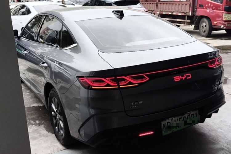 Used BYD Qin L 2025 DM-i Smart Drive 80KM Leading Model Rear Left 45 Deg