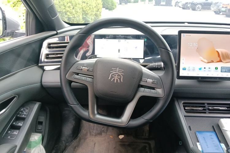Used BYD Qin L 2025 DM-i Smart Drive 80KM Leading Model Steering Wheel
