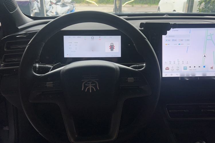 Used BYD Qin L 2025 DM-i Smart Drive 80KM Leading Model Steering Wheel