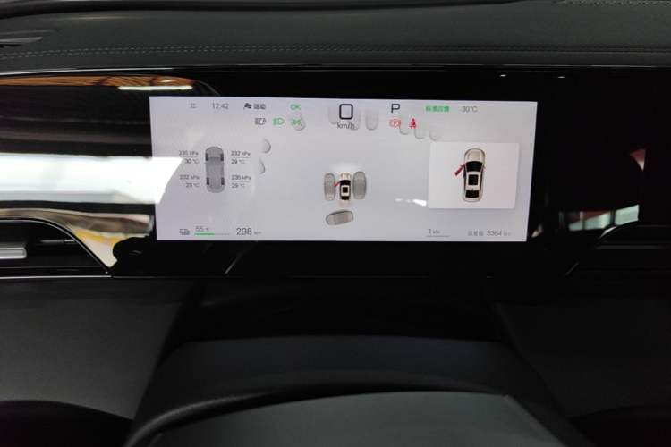 Used BYD Qin L 2025 EV 545KM Beyond Version Instrument Cluster