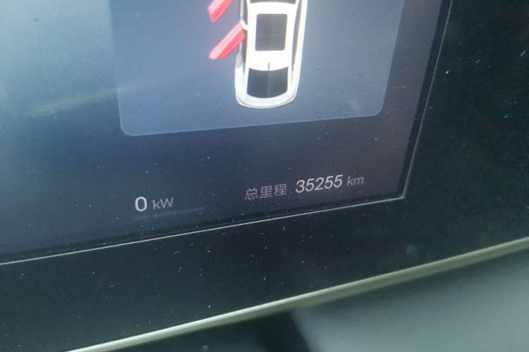 Used BYD Qin L 2025 DM-i Smart Drive 120KM Leading Model Odometer Close Up
