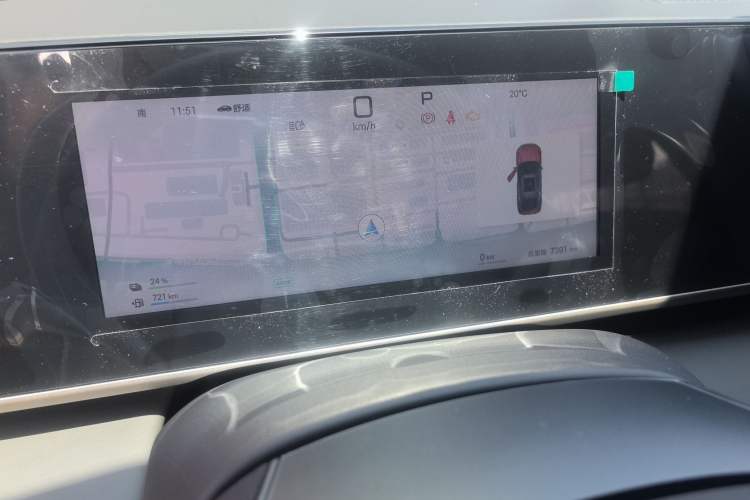 Used BYD Qin L 2025 DM-i Smart Drive 80KM Leading Model Instrument Cluster