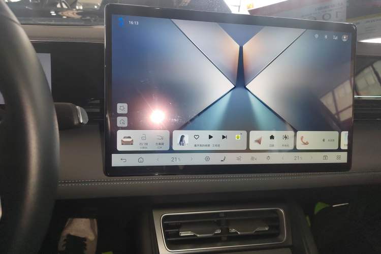 Used BYD Qin L 2025 EV 545KM Excellence Edition Audio And AC Panel