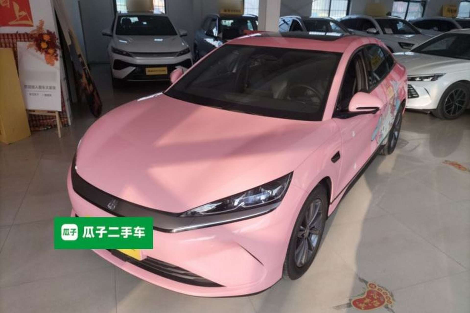 Used BYD Qin L 2025 EV 545KM Beyond Version Front Left 45 Deg