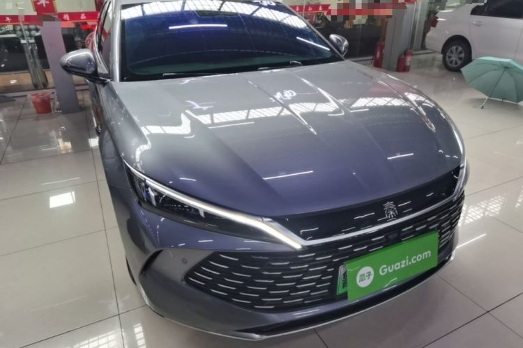Used BYD Qin L 2025 DM-i Smart Drive 80KM Leading Model Front Right 45 Deg