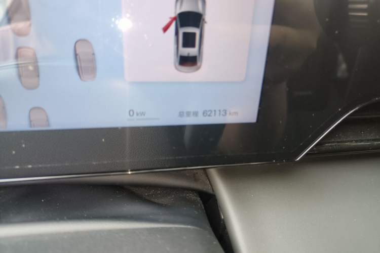 Used BYD Qin L 2025 EV 470KM Leading Edition Odometer Close Up
