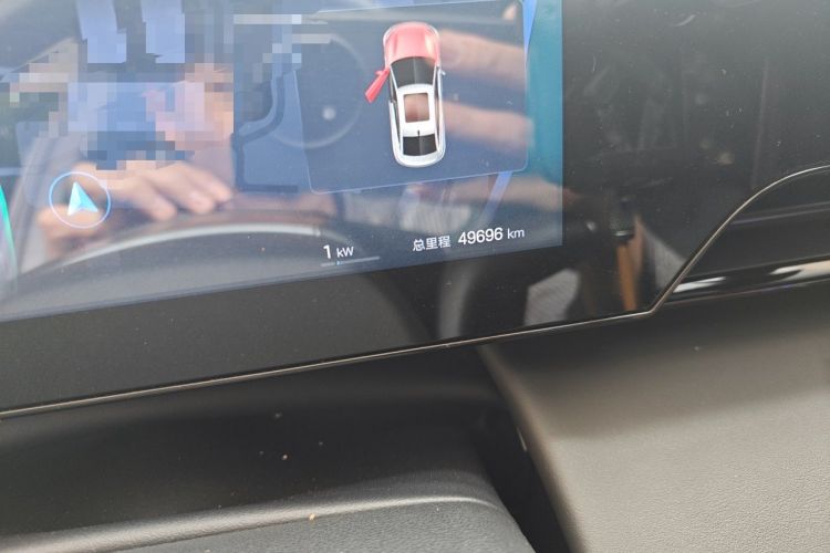 Used BYD Qin L 2025 EV 470KM Leading Edition Odometer Close Up