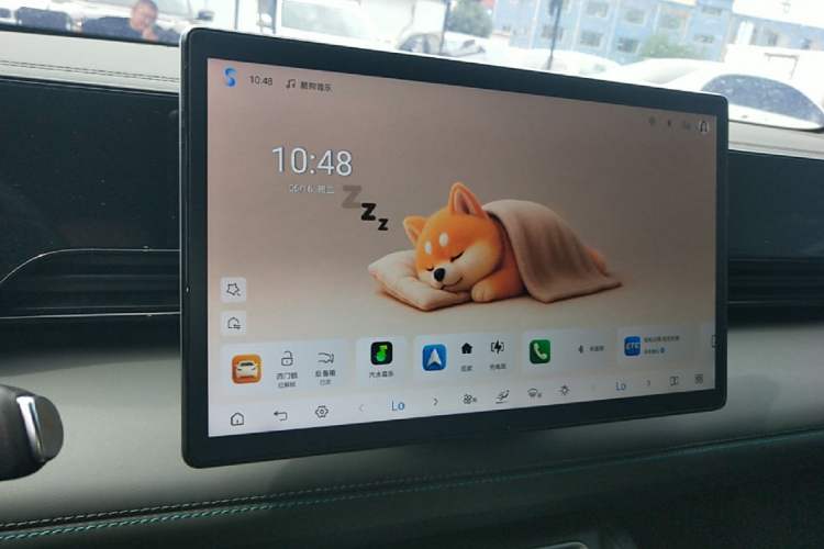 Used BYD Qin L 2025 EV 545KM Beyond Version Audio And AC Panel