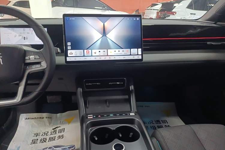 Used BYD Qin L 2025 EV 545KM Excellence Edition Audio And AC Panel