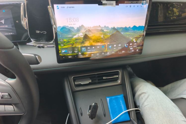Used BYD Qin L 2025 EV 545KM Beyond Version Audio And AC Panel