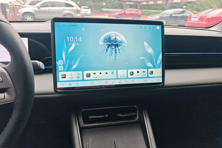 Used BYD Qin L 2025 EV 545KM Cloud Suspension Edition Audio And AC Panel
