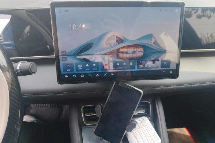 Used BYD Qin L 2025 DM-i Smart Drive 80KM Leading Model Audio And AC Panel