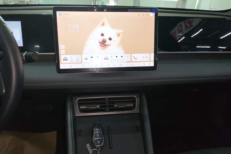 Used BYD Qin L 2025 DM-i Smart Drive 80KM Leading Model Audio And AC Panel