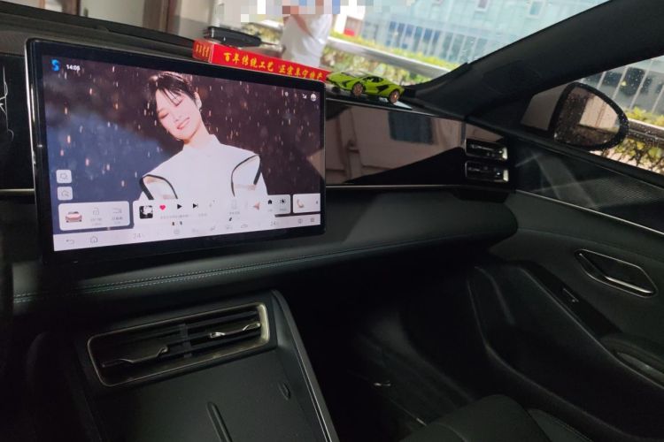 Used BYD Qin L 2025 DM-i Smart Drive 80KM Leading Model Audio And AC Panel
