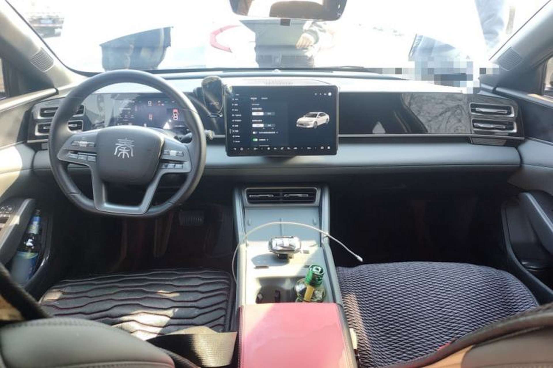 Used BYD Qin L 2025 DM-i Smart Drive 80KM Leading Model Center Console