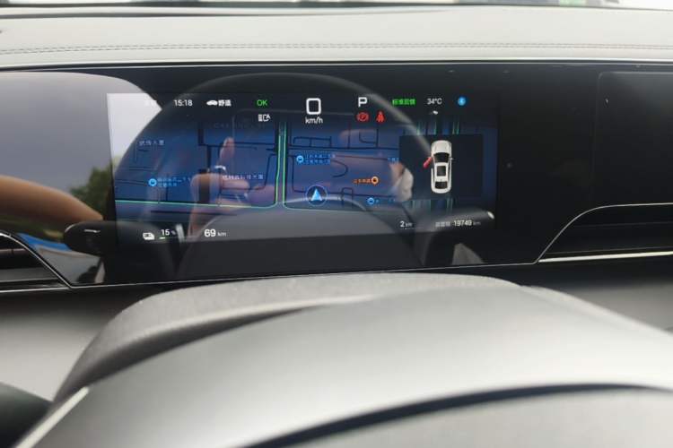 Used BYD Qin L 2025 EV 470KM Leading Edition Instrument Cluster