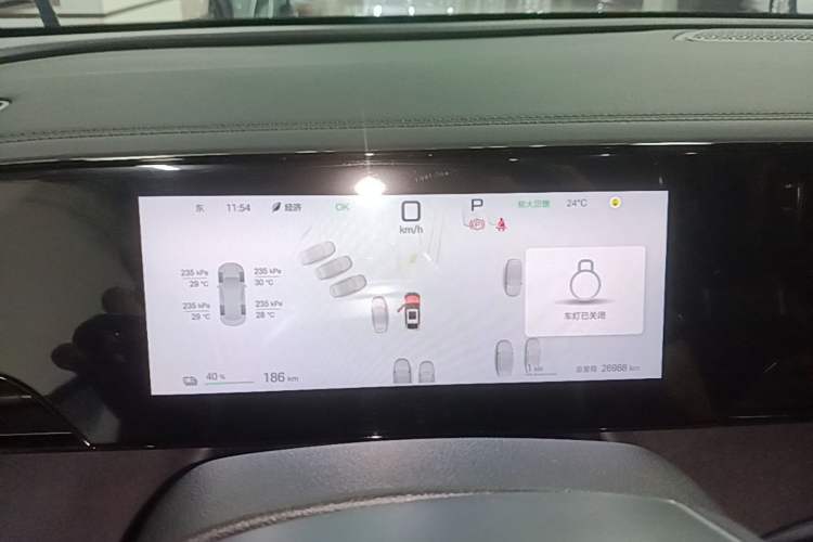 Used BYD Qin L 2025 EV 470KM Leading Edition Instrument Cluster