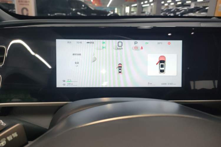 Used BYD Qin L 2025 DM-i Smart Drive 120KM Leading Model Instrument Cluster