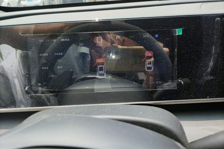 Used BYD Qin L 2025 DM-i Smart Drive 80KM Leading Model Instrument Cluster