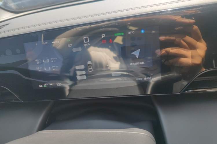 Used BYD Qin L 2025 EV 470KM Leading Edition Instrument Cluster