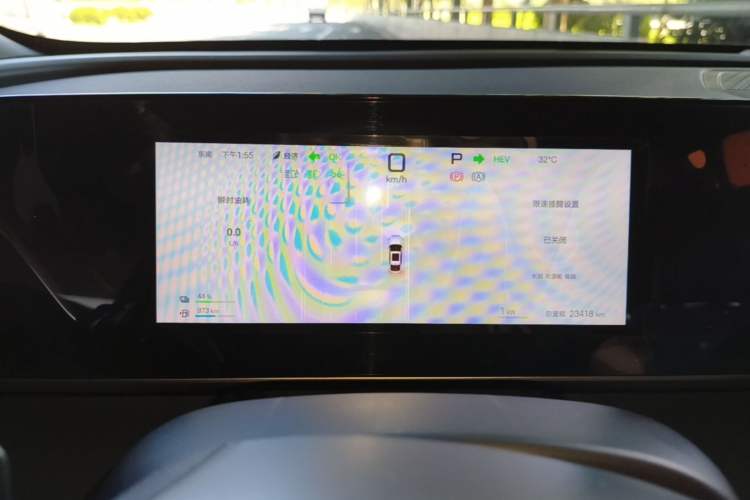 Used BYD Qin L 2025 DM-i Smart Drive 120KM Leading Model Instrument Cluster