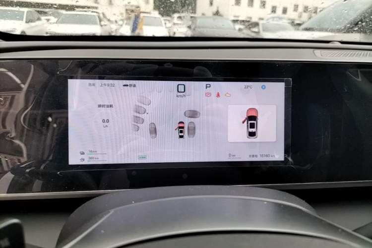 Used BYD Qin L 2025 DM-i Smart Drive 80KM Leading Model Instrument Cluster