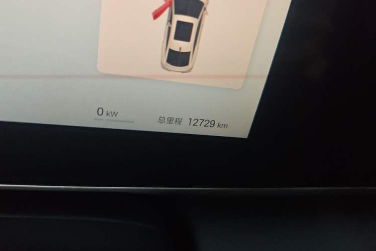 Used BYD Qin L 2025 DM-i Smart Drive 80KM Leading Model Odometer Close Up