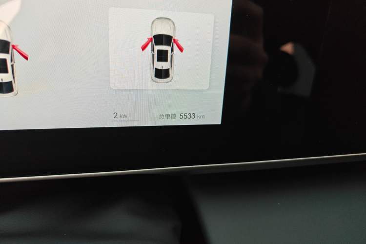 Used BYD Qin L 2025 DM-i Smart Drive 80KM Leading Model Odometer Close Up