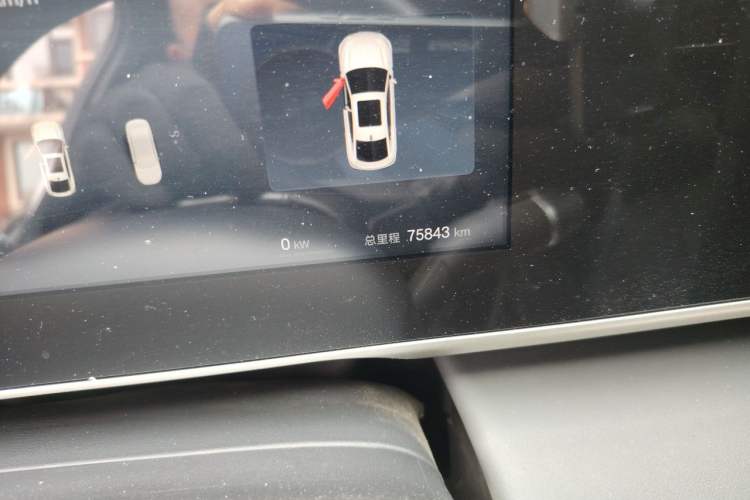 Used BYD Qin L 2025 DM-i Smart Drive 120KM Leading Model Odometer Close Up