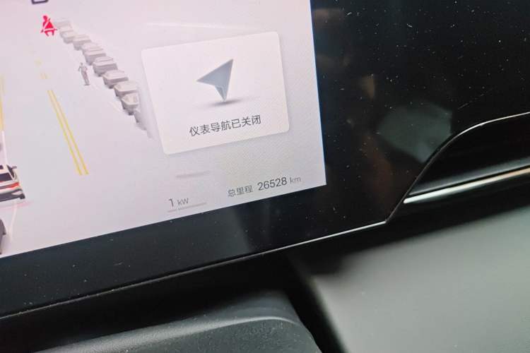 Used BYD Qin L 2025 EV 470KM Leading Edition Odometer Close Up
