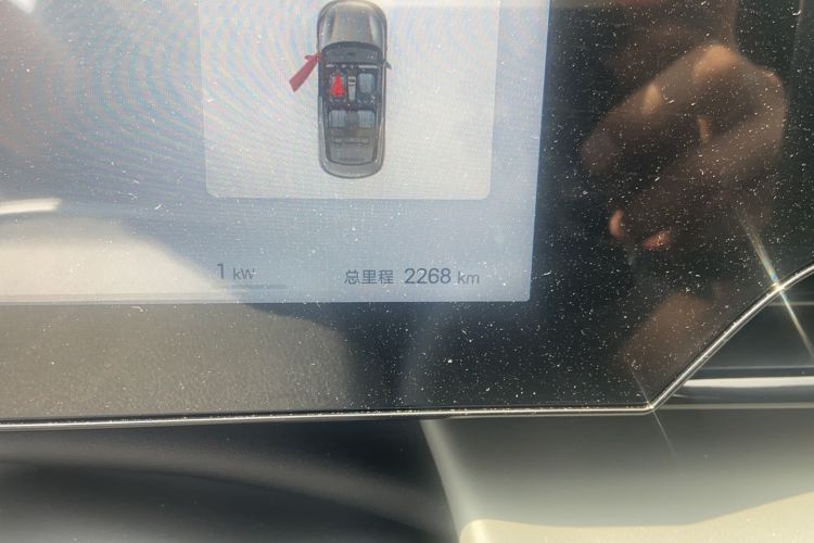 Used BYD Qin L 2025 EV 545KM Cloud Suspension Edition Odometer Close Up