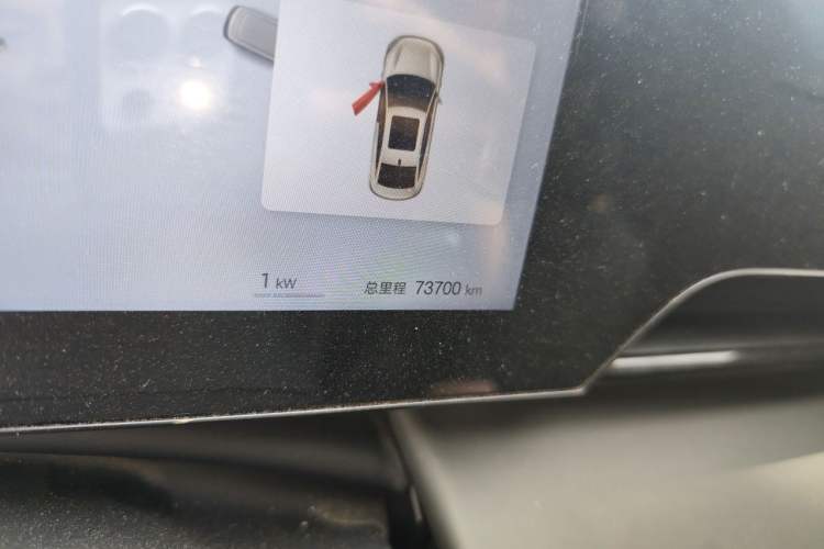 Used BYD Qin L 2025 EV 470KM Leading Edition Odometer Close Up
