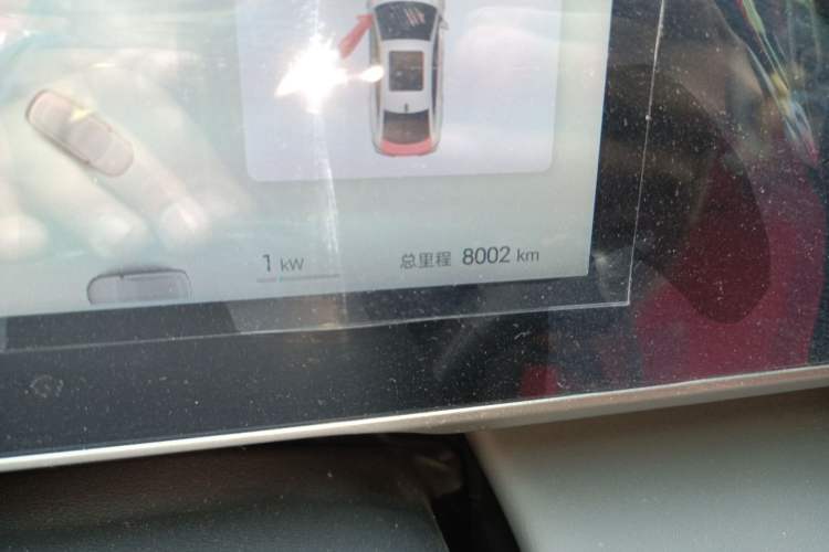 Used BYD Qin L 2025 DM-i Smart Drive 120KM Leading Model Odometer Close Up