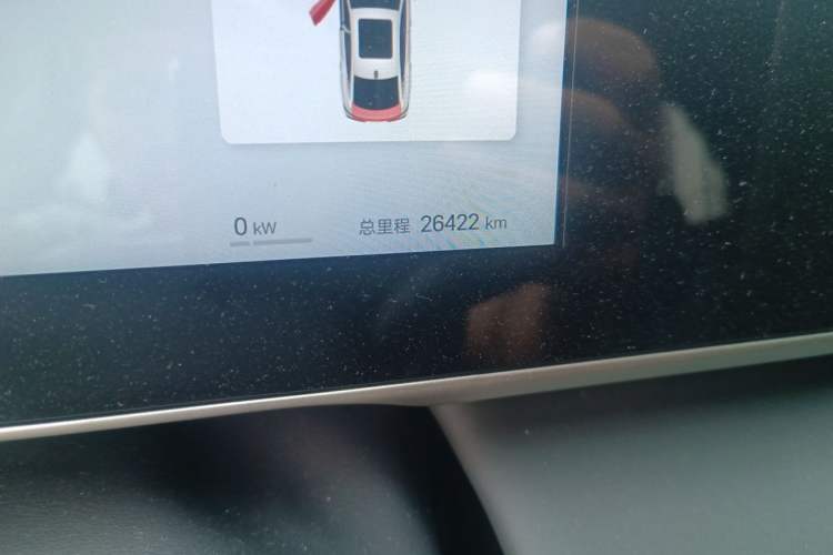 Used BYD Qin L 2025 DM-i Smart Drive 80KM Leading Model Odometer Close Up
