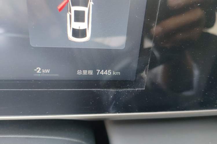 Used BYD Qin L 2025 DM-i Smart Drive 80KM Leading Model Odometer Close Up