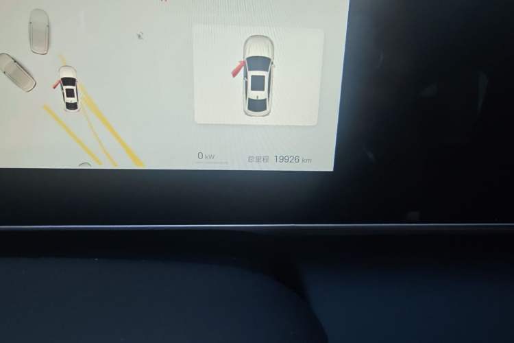 Used BYD Qin L 2025 DM-i Smart Drive 80KM Leading Model Odometer Close Up